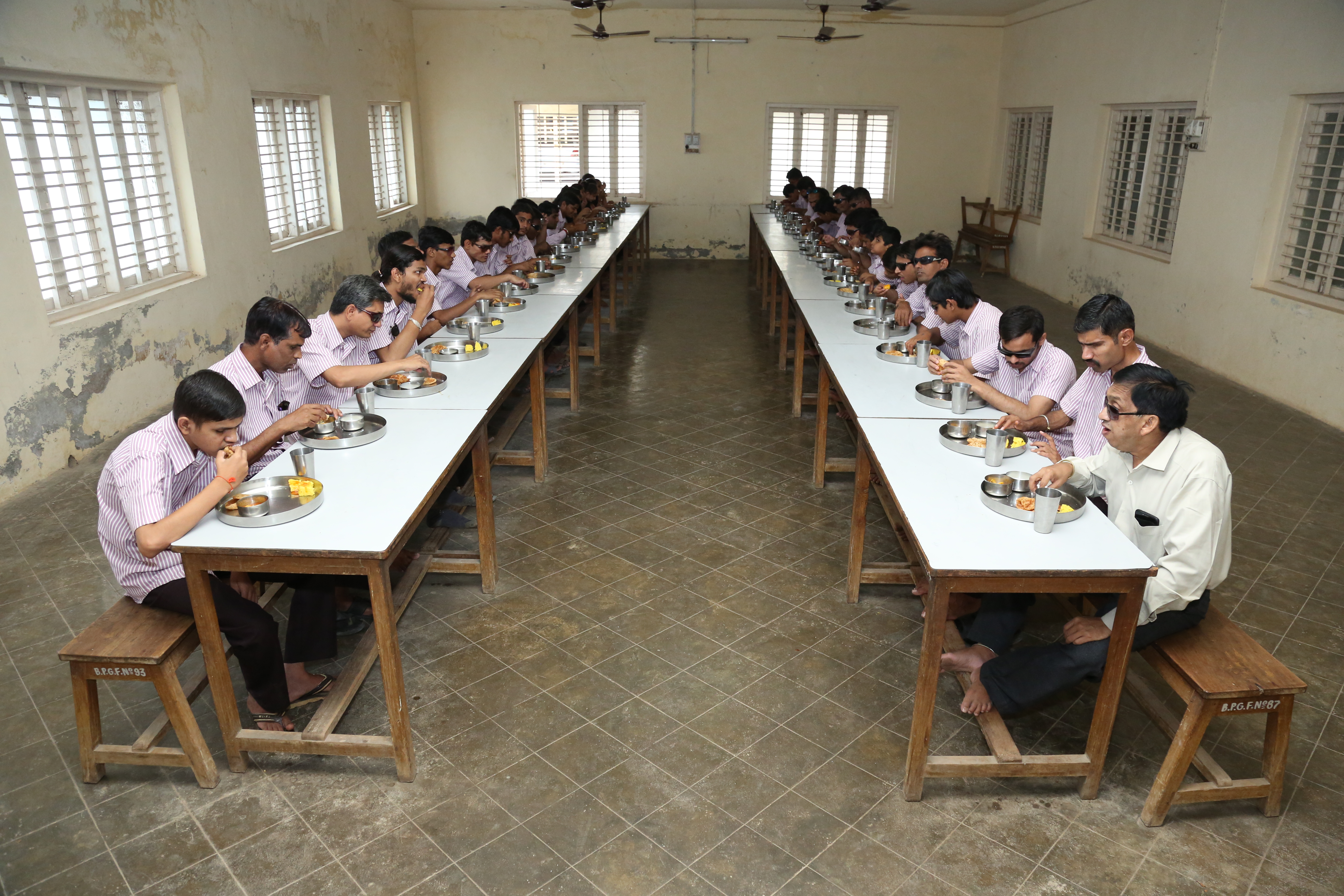 Food for Blind Students